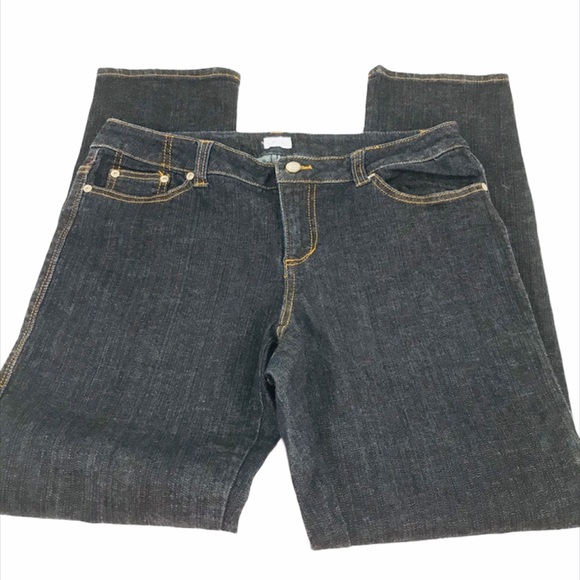 Caché Cropped Jeans, Black with a Blue Hue, 10 - Picture 3 of 7